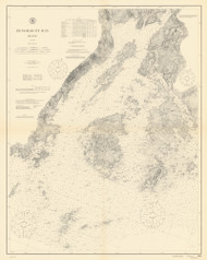 Penobscot Bay 1911 80000 AT Chart 104