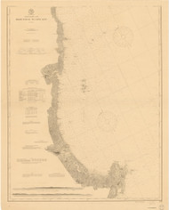 Wells Maine to Cape Ann Massachusetts 1899 80000 AT Chart 108
