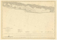 Western Part of the Southern Coast of Long Island 1851 80000 AT Chart 119