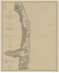 Barnegat Inlet to Absecon Inlet 1879 80000 AT Chart 122