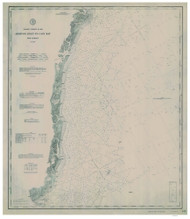 Absecon Inlet to Cape May 1880 80000 AT Chart 123