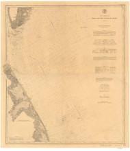 Cape May to Isle of Wight 1889 80000 AT Chart 127