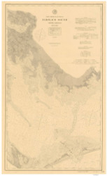 Pamlico Sound Middle Sheet 1883 80000 AT Chart 143