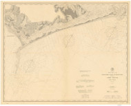 Ocracoke Inlet to Beaufort Inlet 1900 80000 AT Chart 146