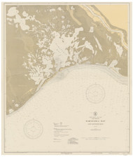 Barataria Bay and Approaches 1935 80000 AT Chart 196