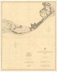 Barataria Bay to Terrebonne Bay 1895 80000 AT Chart 197