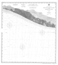 West End of Pecan Island to the Mermentau River 1892 80000 AT Chart 201