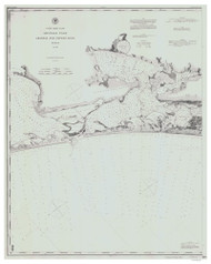 Aransas Pass Aransas and Copano Bays 1884 80000 AT Chart 209