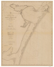 Aransas Pass and Corpus Christi Bay with the coast to Latitude 27° 12' 1913 80000 AT Chart 210
