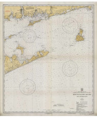 Block Island Sound and Approaches 1934 80000 AT Chart 1211