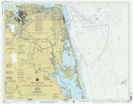 Cape Henry to Currituck Beach Light 1998 80000 AT Chart 1227