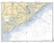 Charleston Harbor and Approaches 2010 80000 AT Chart 1239