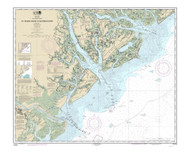St Helena Sound to Savannah River 2013 80000 AT Chart 1240