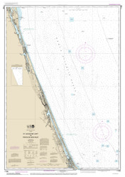 St. Augustine Light to Ponce de Leon Inlet 2014 80000 AT Chart 1244