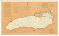 Lake Ontario 1901 - Old Map Nautical Chart Reprint LS2
