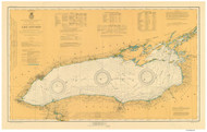 Lake Ontario 1920 - Old Map Nautical Chart Reprint LS2