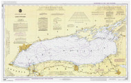 Lake Ontario 1987 - Old Map Nautical Chart Reprint LS2