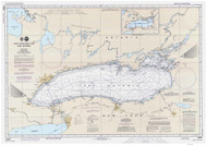 Lake Ontario 1991 - Old Map Nautical Chart Reprint LS2