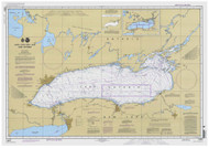 Lake Ontario 1999 - Old Map Nautical Chart Reprint LS2