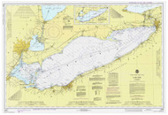 Lake Erie 1978 - Old Map Nautical Chart Reprint LS3