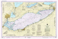 Lake Erie 1988 - Old Map Nautical Chart Reprint LS3