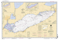 Lake Erie 2003 - Old Map Nautical Chart Reprint LS3