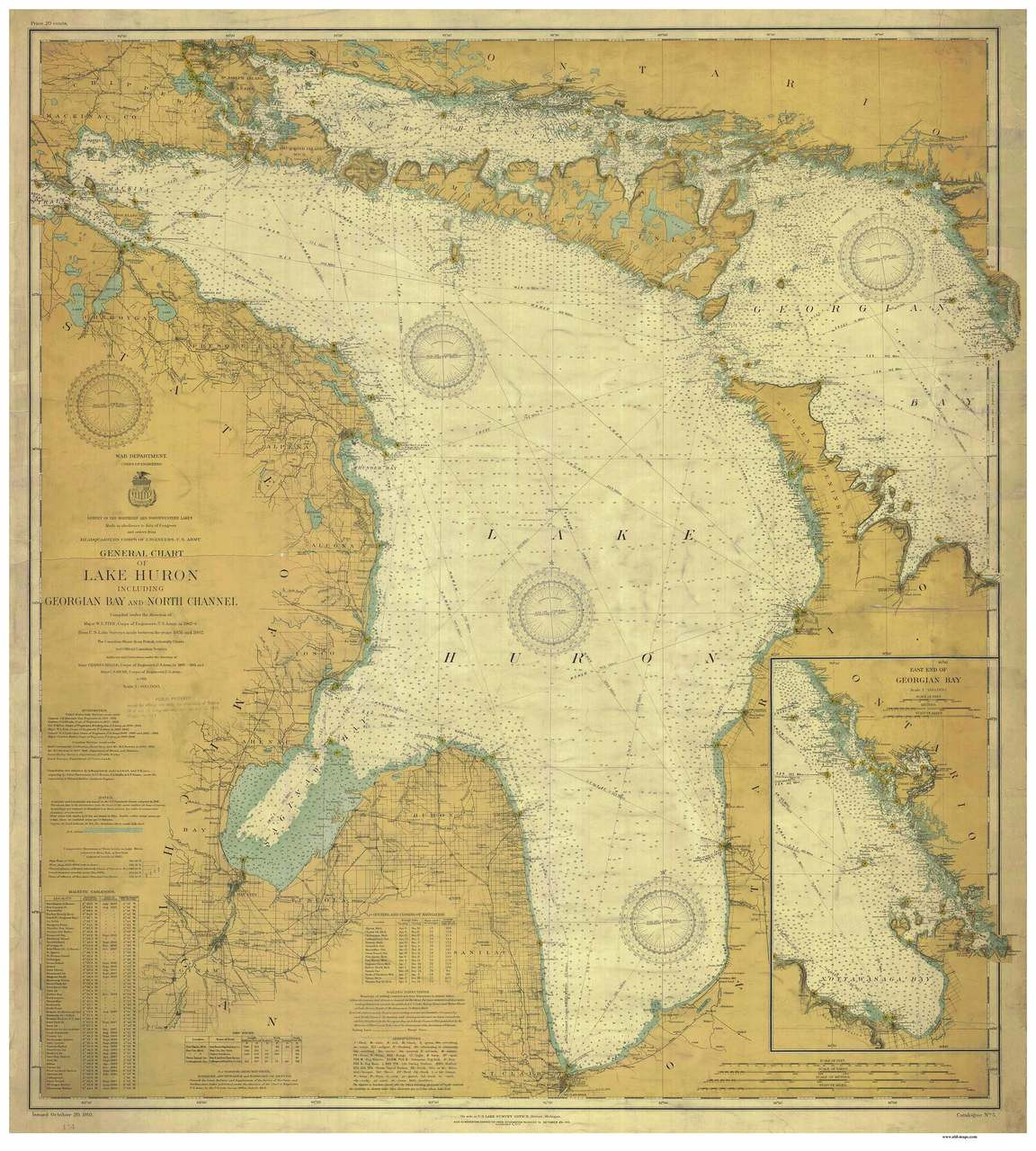 Lake Huron Nautical Chart