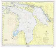 Lake Huron 1958 - Old Map Nautical Chart Reprint LS5