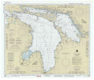 Lake Huron 1989 - Old Map Nautical Chart Reprint LS5