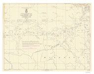 Kabetogama Namakan 1963 Minnesota-Ontario Border Lakes Nautical Chart Reprint 820