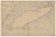 Lake Erie 1898 - Old Map Nautical Chart Reprint - Great Lakes 4