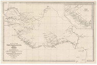 West Coast of Africa including Guinea, 1842 - Old Map Reprint - 1843 Regional Section 10