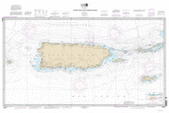 Puerto Rico and Virgin Islands 2013 Old Map Nautical Chart 1:326,856 sc Reprint 920