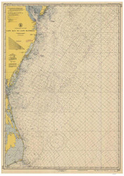 Cape May to Cape Hatteras 1951 AC General Chart 1109