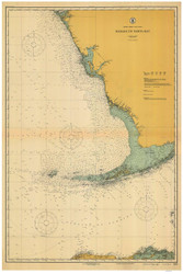 Habana to Tampa Bay 1916 AC General Chart 1113