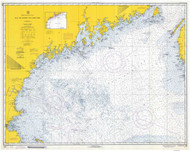 Bay of Fundy to Cape Cod 1970 AC General Chart 1106