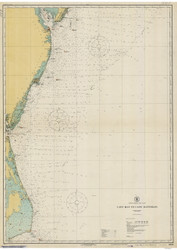 Cape May to Cape Hatteras 1922 AC General Chart 1109