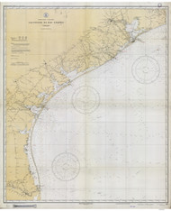 Galveston to Rio Grande 1933 AC General Chart 1117