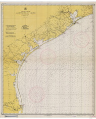 Galveston to Rio Grande 1941 AC General Chart 1117