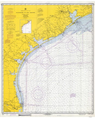 Galveston to Rio Grande 1970 AC General Chart 1117