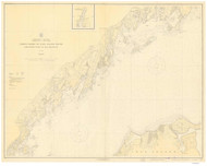 Greenwich Point to New Rochelle 1920 - Old Map Nautical Chart AC Harbors 222 - Connecticut