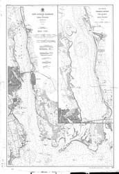 New London Harbor and Vicinity 1903 - Old Map Nautical Chart AC Harbors 293 - Connecticut
