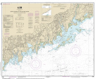 Sherwood Point to Stamford Harbor 2014 - Old Map Nautical Chart AC Harbors 12368 - Connecticut