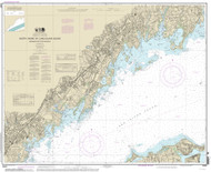 Greenwich Point to New Rochelle 2013 - Old Map Nautical Chart AC Harbors 12367 - Connecticut
