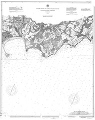 Oyster River to Milford 1895 BW - Old Map Nautical Chart AC Harbors 263 - Connecticut