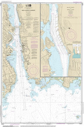 New London Harbor and Vicinity 2014 - Old Map Nautical Chart AC Harbors 13213 - Connecticut