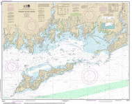 Fishers Island Sound 2014 - Old Map Nautical Chart AC Harbors 13214 - Connecticut