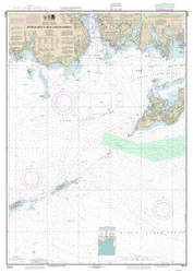 Harbor of New London and Approaches 2014 - Old Map Nautical Chart AC Harbors 13212 - Connecticut