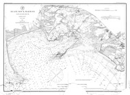 Black Rock Harbor 1888 B&W - Old Map Nautical Chart AC Harbors 363 - Connecticut