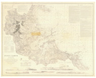 Boston Harbor 1867 - Old Map Nautical Chart AC Harbors 337 - Massachusetts